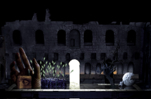 Σκηνικό του Στέφανο Πόντα για τον «Τροβατόρε