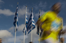 Ο Βασίλης Γερογιάννης τερμάτισε και φέτος μαζί με την κόρη του