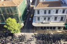 Λίγο πριν τα επεισόδια ανάμεσα σε οπαδούς του ΠΑΟΚ και Πακιστανούς στο κέντρο της Αθήνας, στις 26/11.  