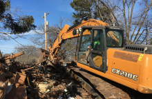 κατεδάφιση, Αγρίνιο