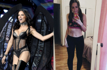 SHANGHAI, CHINA - NOVEMBER 20: Adriana Lima walks the runway during the 2017 Victoria's Secret Fashion Show In Shanghai at Mercedes-Benz Arena on November 20, 2017 in Shanghai, China