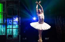 Η Μαρία Κουσουνή στη «Λίμνη των Κύκνων» © Κωνσταντίνος Ρήγος