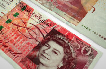 χαρτονόμισμα 50 αγγλικών λιρών με τη Βασίλισσα Ελισάβετ Β'