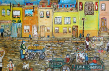 No. 31 1953 yılında Adana'da Debboy Caddesi - Debboy Street in 1953, Adana, 2014, TÜYB -  Oil on Canvas