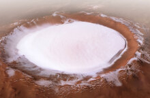 Άρης - κρατήρας Κορόλεφ