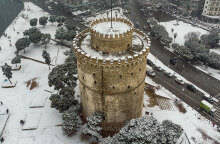 Χιόνια στη Θεσσαλονική