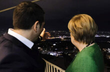 Αλέξης Τσίπρας - Άνγκελα Μέρκελ στην Καστέλα