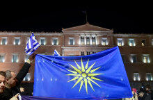 Συγκέτρωση στο Σύνταγμα κατά της συμφωνίας των Πρεσπών