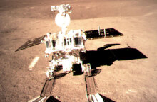 Το κινεζικό ρόβερ Yutu-2 στην αθέατη πλευρά του Φεγγαριού