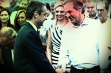 Κυριάκος Μητσοτάκης, Αντώνης Σαμαράς