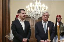 Αλέξης Τσίπρας - Προκόπης Παυλόπουλος