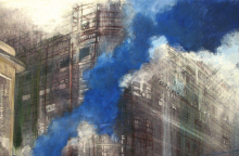 Χαρά Παρθένη με θέμα το κτίριο του Acropol- Palace