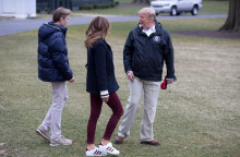 Ντόναλντ, Μελάνια και Μπάρον Τραμπ