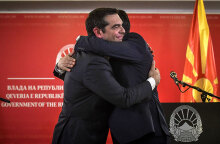 Αλέξης Τσίπρας και Ζόραν Ζάεφ