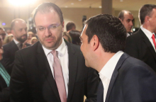 Θανάσης Θεοχαρόπουλος και Αλέξης Τσίπρας