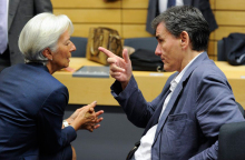 Κριστίν Λαγκάρντ, Ευκλείδης Τσακαλώτος