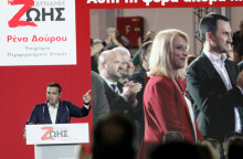 Ο Τσίπρας στην παρουσίαση του συνδυασμού της Δούρου