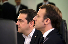 Τσίπρας, Μακρόν