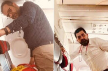 Οι καρδιολόγοι Γιώργος Αγγελόπουλος και Νίκος Σπηλιόπουλος  