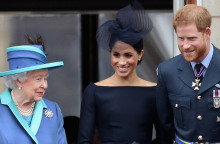 Βασίλισσα Ελισάβετ - Μέγκαν Μαρκλ - Πρίγκιπας Χάρι  