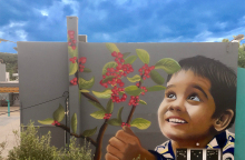 Γκράφιτι στο Μάτι