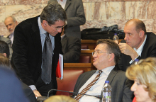 Πέτρος Ευθυμίου, Ανδρέας Λοβέρδος