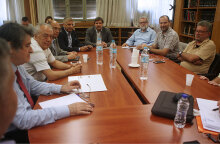 ΣΥΝΑΝΤΗΣΗ ΤΟΥ ΥΠΟΥΡΓΟΥ ΥΓΕΙΑΣ ΑΝΔΡΕΑ ΞΑΝΘΟΥ ΜΕ ΕΚΠΡΟΣΩΠΟΥΣ ΤΟΥ ΣΥΝΤΟΝΙΣΤΙΚΟΥ ΟΡΓΑΝΟΥ ΤΩΝ ΦΟΡΕΩΝ ΠΡΩΤΟΒΑΘΜΙΑΣ ΥΓΕΙΑΣ