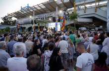 Τελετή εγκαινίων για την «έξυπνη» πλατεία στον σταθμό ΗΣΑΠ «Μαρούσι»