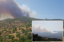 Εύβοια: Μεγάλη πυρκαγιά στην περιοχή Μανίκια