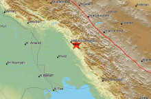 Επίκεντρο του σεισμού στα σύνορα 