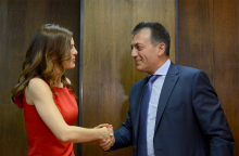 Έφη Αχτσιόγλου, Γιάννης Βρούτσης