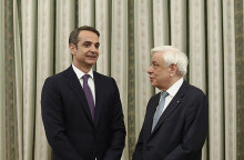 Κυριάκος Μητσοτάκης και Προκόπης Παυλόπουλος