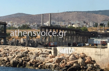 Κατέρρευσε ο παλιός ταινιόδρομος στον Μώλο Κράκαρη στον Πειραιά από τον σεισμό  