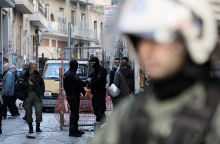 Επιχείρηση ΕΛ.ΑΣ. στα Εξάρχεια