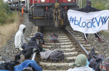 Οικολόγοι ακτιβιστές στη Γερμανία