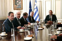 Σύσκεψη στο Μαξίμου για τη Σαμοθράκη