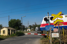 Δυστύχημα σε φυλασσόμενη διάβαση στα Διαβατά