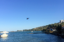 Πτώση ελικοπτέρου στον Πόρο 