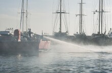 Φωτιά σε σκάφος