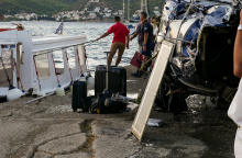 Πτώση ελικοπτέρου στον Πόρο