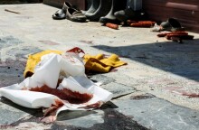 Το σημείο όπου σημειώθηκε το φονικό στην Ποντιάδα Χρυσούπολης Καβάλας  