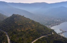 Παραλία Λυγαριά στον Τυρό Αρκαδίας