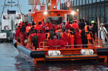 Διάσωση μεταναστών στην Ισπανία