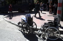 Εικόνα Αρχείου από παλαιότερη διαμαρτυρία του Ασύλου Ανιάτων