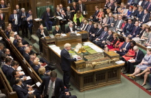 Μπόρις Τζόνσον στη Βουλή των Κοινοτήτων 