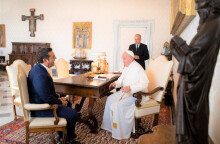 Αλέξης Τσίπρας - Πάπας Φραγκίσκος