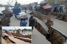 Άνοιξε η γη στο Πακιστάν μετά τον καταστροφικό σεισμό