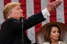 Ντόναλντ Τραμπ, Νάνσι Πέλοζι