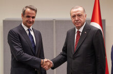 Κυριάκος Μητσοτάκης και Ρετζέπ Ταγίπ Ερντογάν στη Νέα Υόρκη