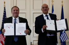 Μάικ Πομπέο-Νίκος Δένδιας